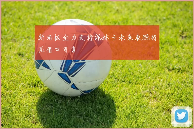 新老板全力支持佩林卡未来表现将无借口可言
